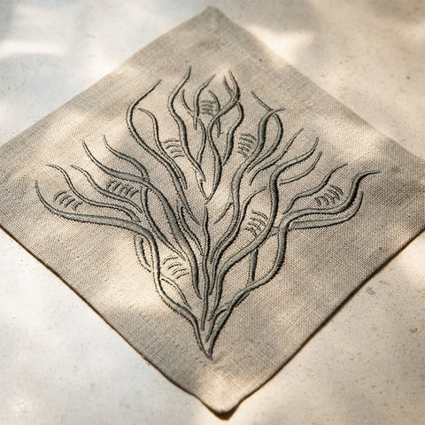 Cocktail Napkins | Branches in Canteen | Set of Four