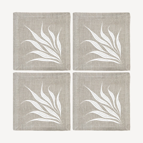 Cocktail Napkins | Agave in Salt | Set of Four