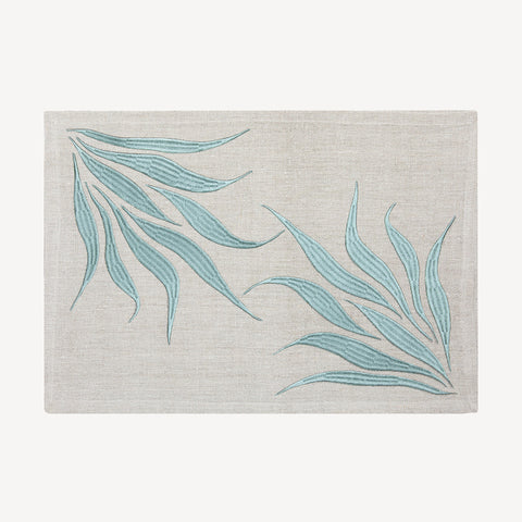 Placemat | Agave in Sea Glass | One