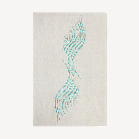 Serviette | Ripple in Sea Glass | One